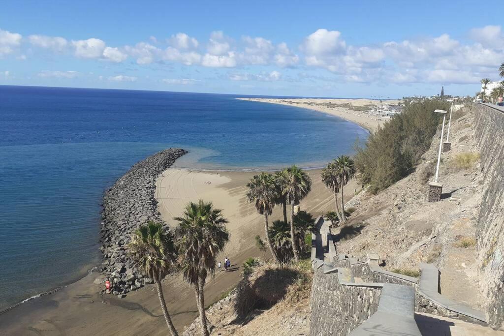 Los Molinos Apartment Ocean View بلايا ديل إنغلز المظهر الخارجي الصورة